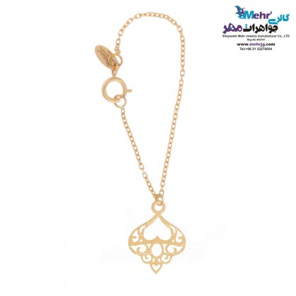 Gold Watch Pendant - Slimy Design-MW0303